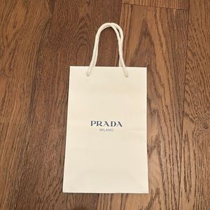 Prada shopping bag